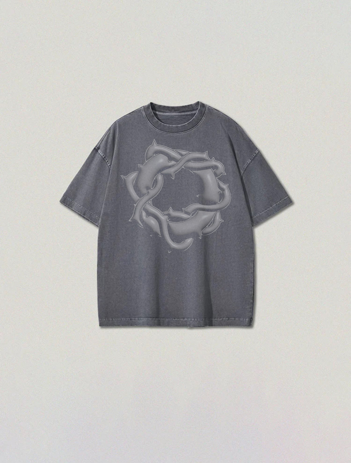 “BIG O” GARMENT IN GRAY